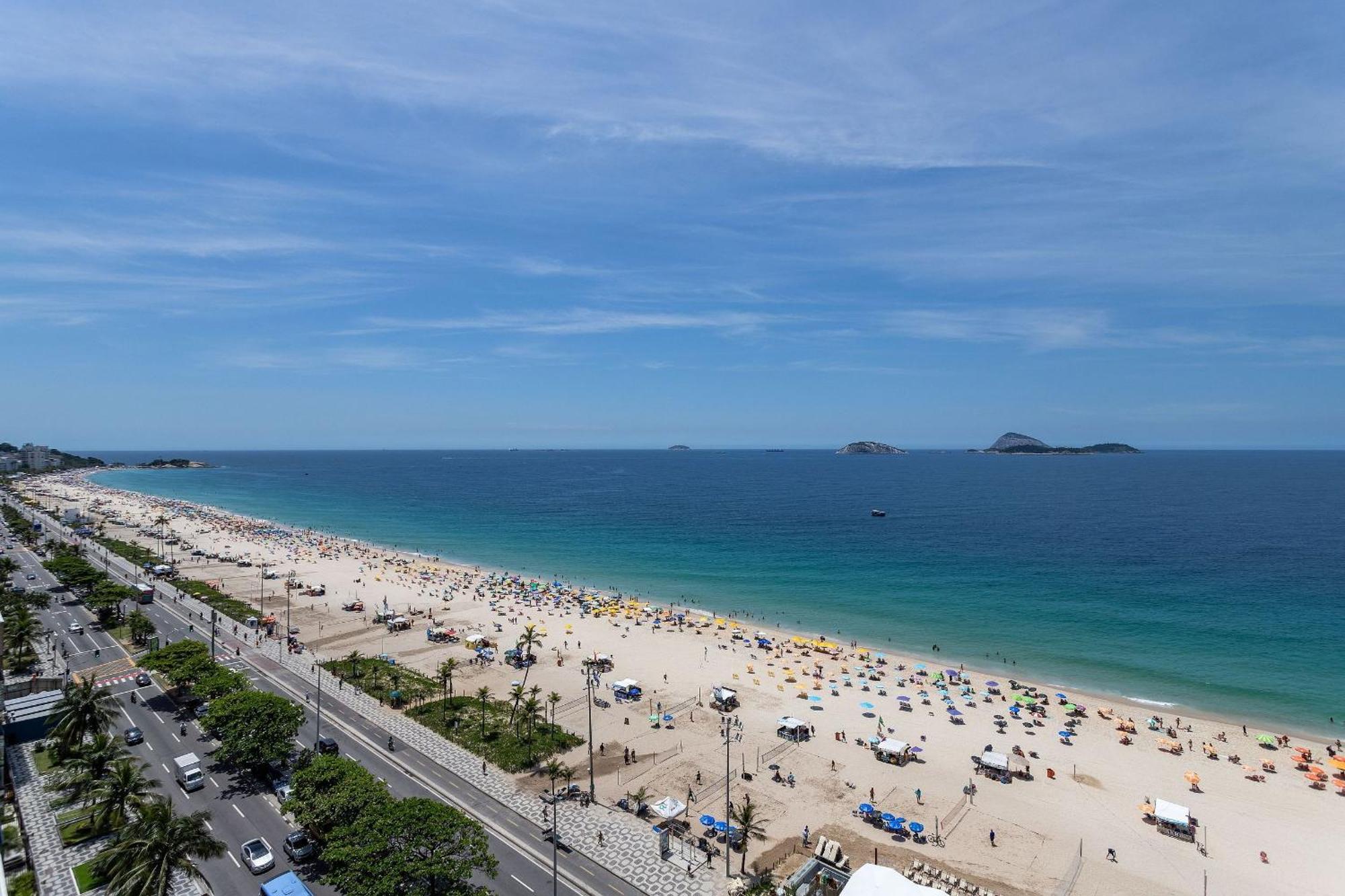 Vista Lateral, Edificio Frente A Praia Rio de Janeiro Exterior photo